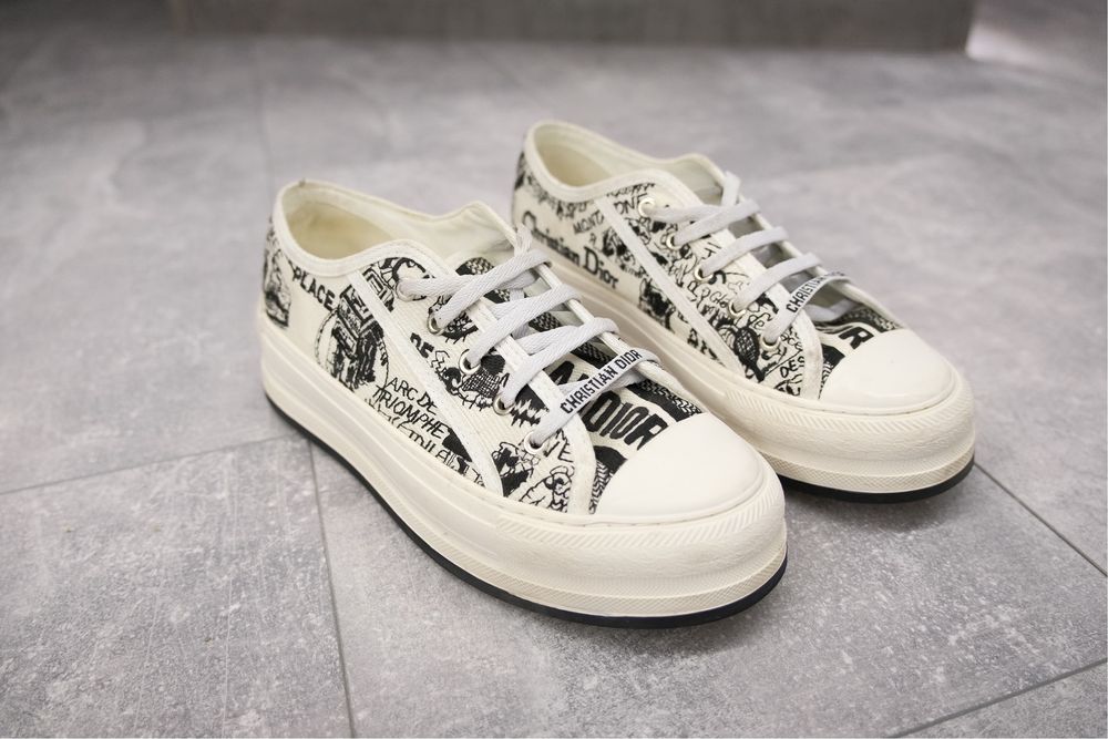 Dior кецове/ сникърси walk’n’dior plan de paris