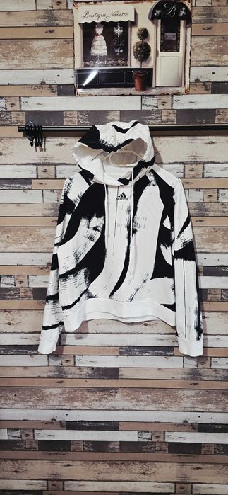 Adidas L-дамски къс суичър (А-294)