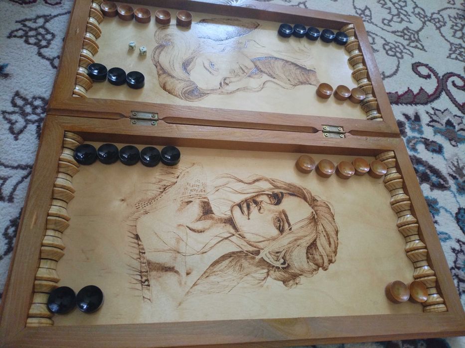 продам нарды новые ручная работа новые