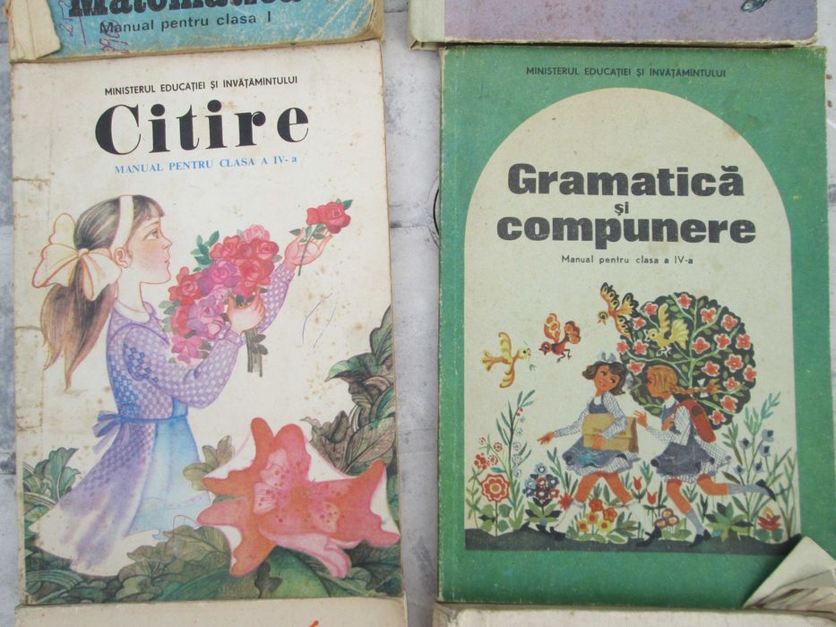 Manuale scolare din anii 70 -80