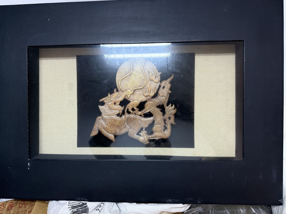 Tablouri  decorative asiatice, panou bambus