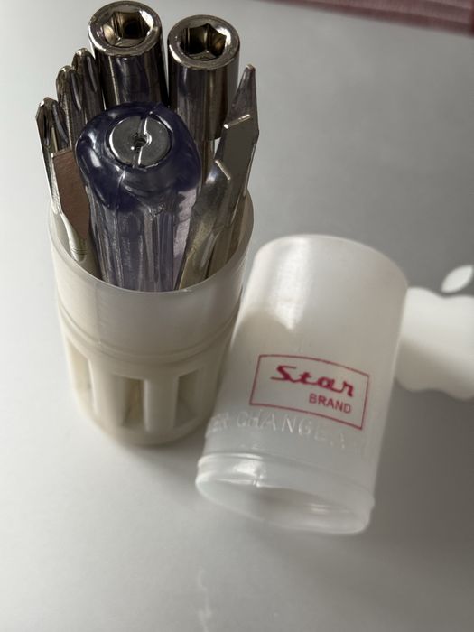 Star Interchangeable Screw Driver Set 9pcs Japan 5550-9