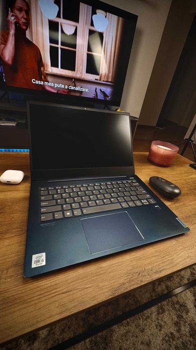 Laptopul Lenovo IdeaPad S540-14ML Intel Core i5 10210U și 8GB RAM functioneaza perfect, aspect 9/10