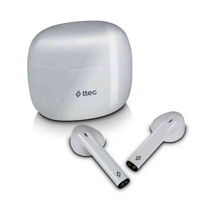 Bluetooth слушалки ttec Mode, TWS, Бели