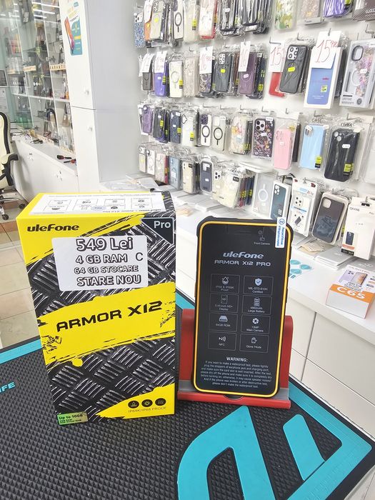 Ulefone Armor X12 Pro, 4/64 GB, Nou, Garanție