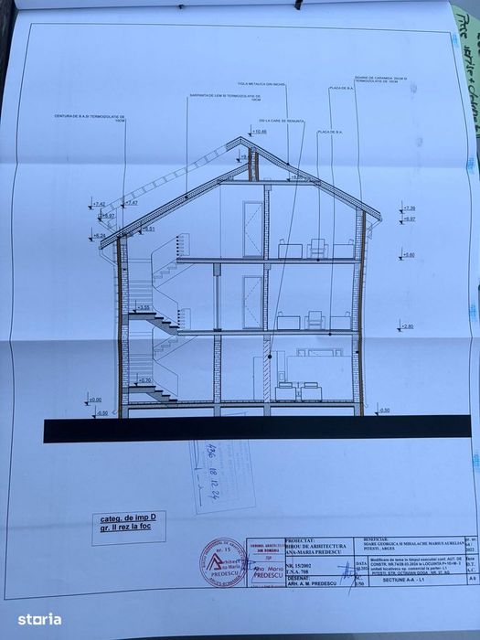 Vand apartament zonă Craiovei 3 camere