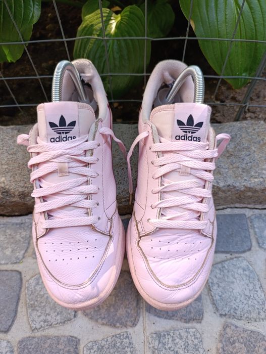 Adidas continental 80 clear pink
