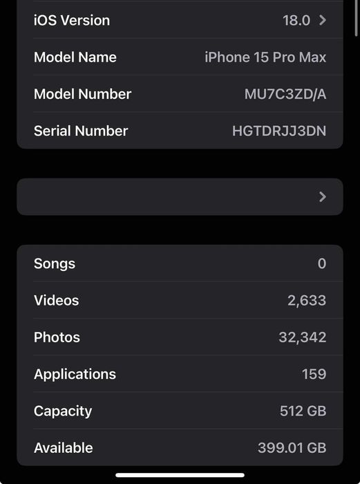 iPhone 15 Pro Max 512GB