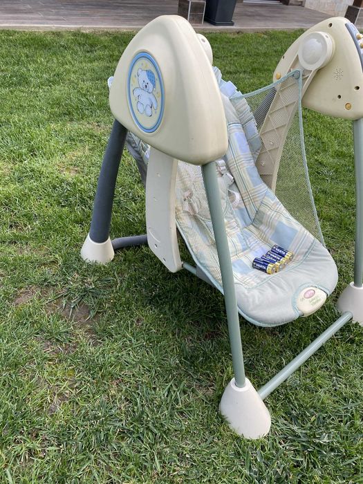 Електрически музикален шезлонг-люлка