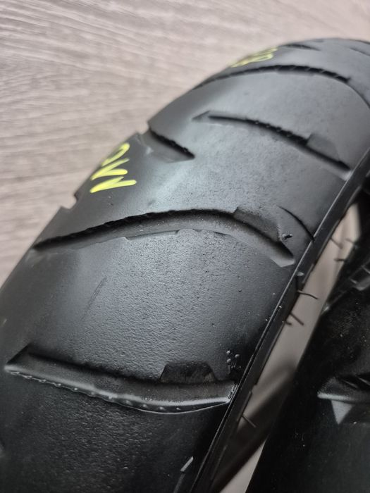 Set anvelope moto 110 80 19 cu 150 70 17 Michelin Anakee
