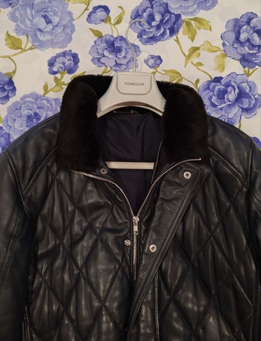 Geaca piele & blana naturala