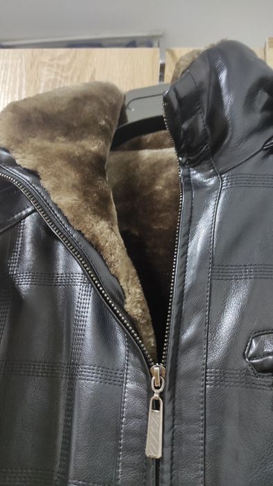 Кожаная куртка мужская