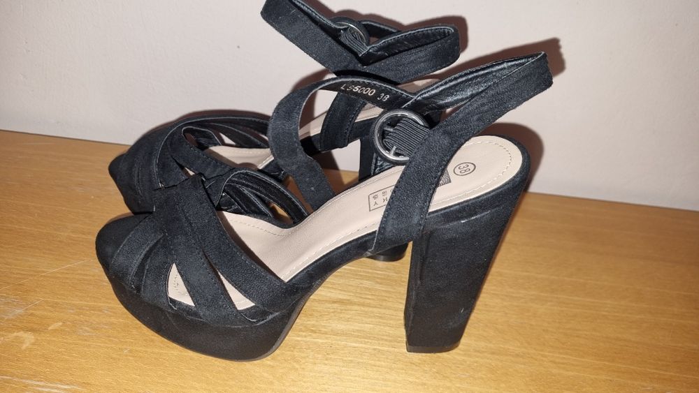 Sandale cu toc 12 cm