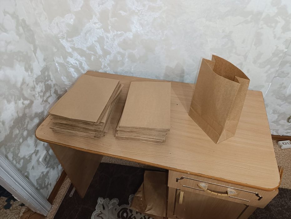 Бумажные пакеты крафтовые