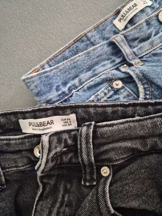 Vand 2× blugi pull & bear