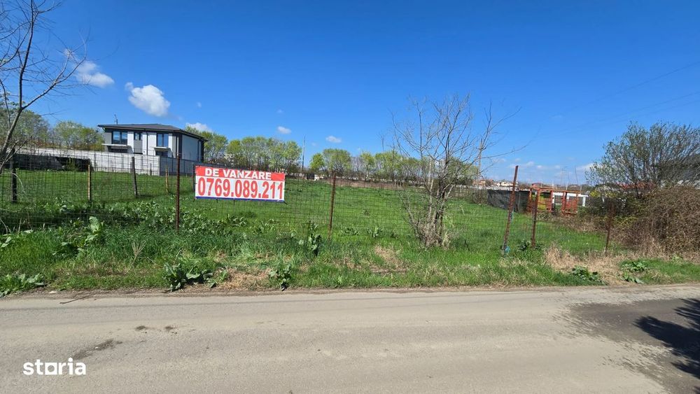 Palazu Mare teren 980 mp intravilan Strada Tache Ionescu 17