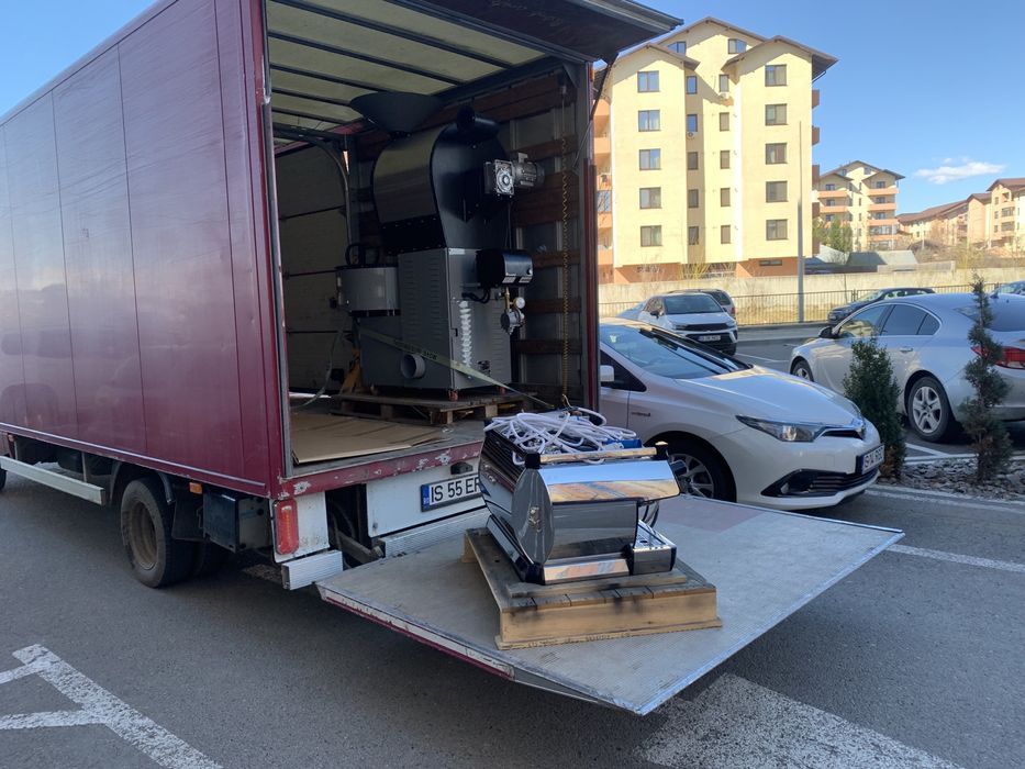 Transport Marfa,Mutari mobila,lift hidraulic si liza