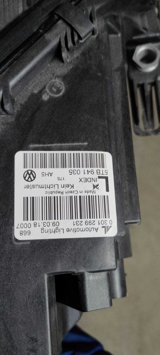 Фар VW Touran (5tA) след 2015 full LED ляв