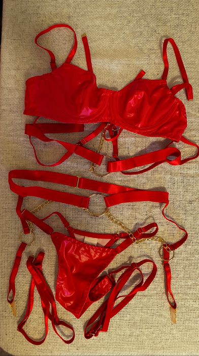 Lingerie sexy  Modern din Piele Ecologică 2 variante