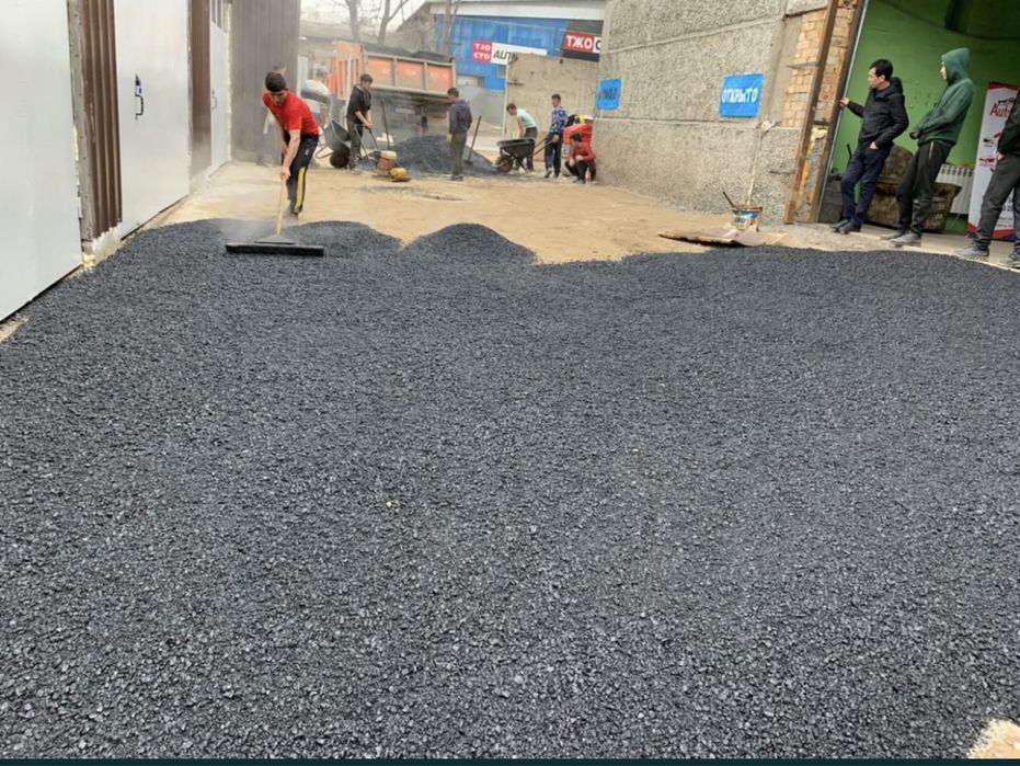 Асфальтирование, ямочный ремонт,