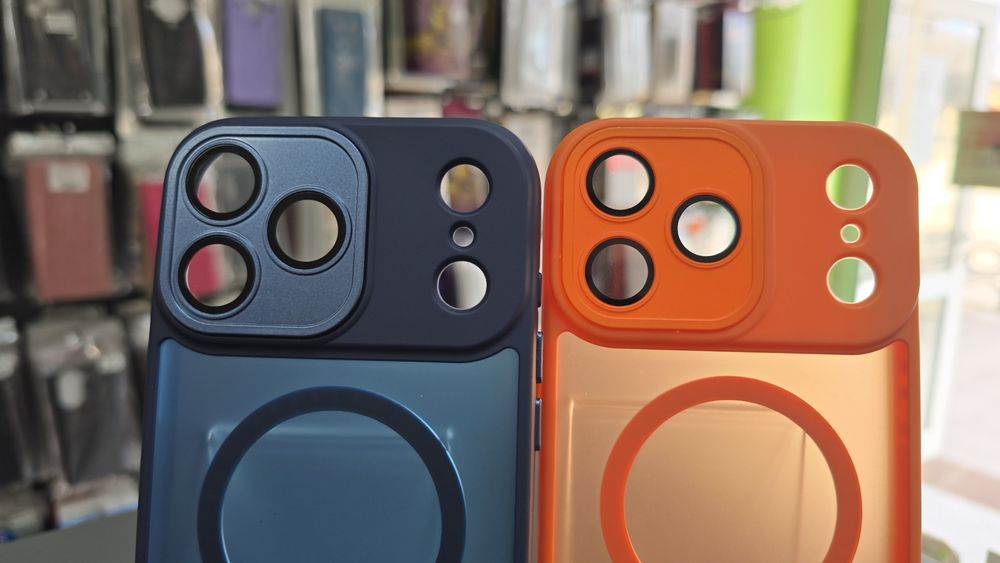 Силиконов гръб защита на камерата кейс Magsafe за iPhone 17 Pro Max