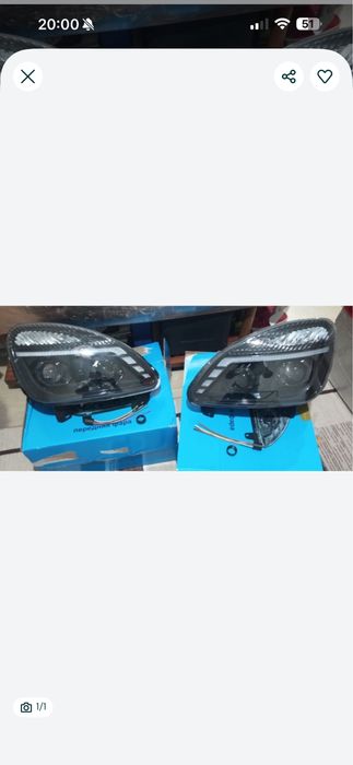 Фары на газель би лед линзы