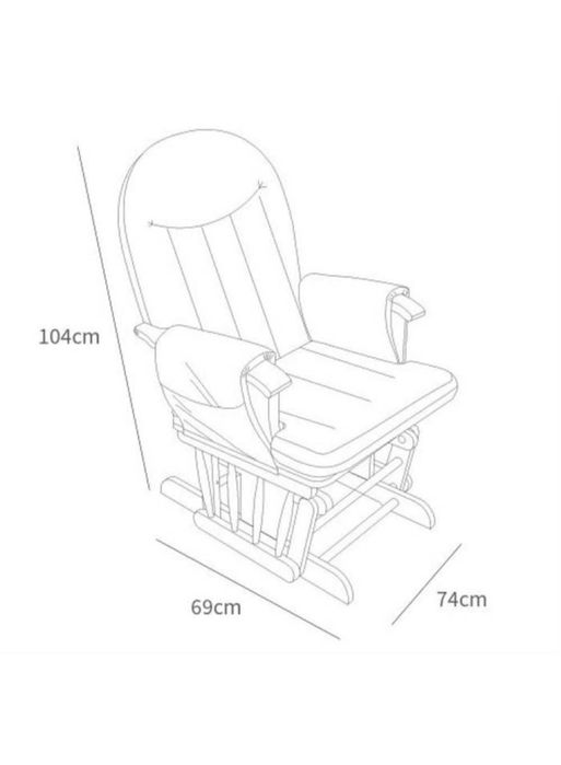 Люлеещ стол за кърмене