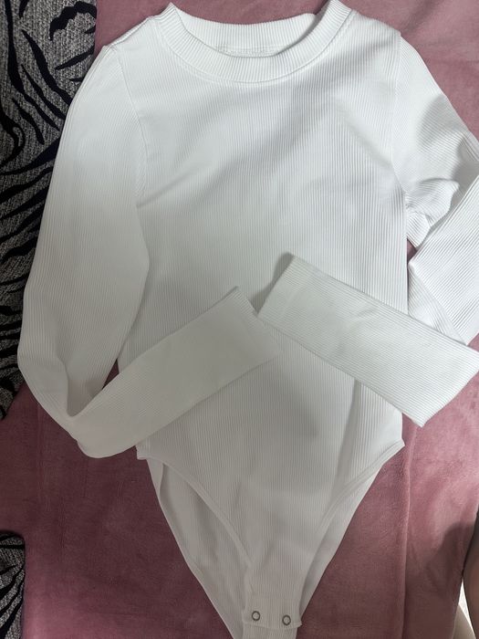 Боди женский , белого цвета