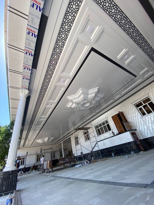 Алюкабонд Ўрнатиш хизмати алюкобонд монтаж аликабонд материал пс