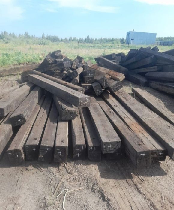 Продам шпалы строительные