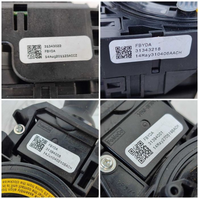 Ansamblu manete comenzi volan + spiră Volvo V40 31394001 2015 / [2012-2019] / (5B3)