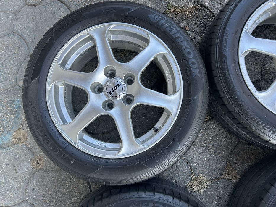 Jante aliaj 5x112mm, anvelope vara 205/55 R16, VW, Audi, Seat, Skoda, Mercedes