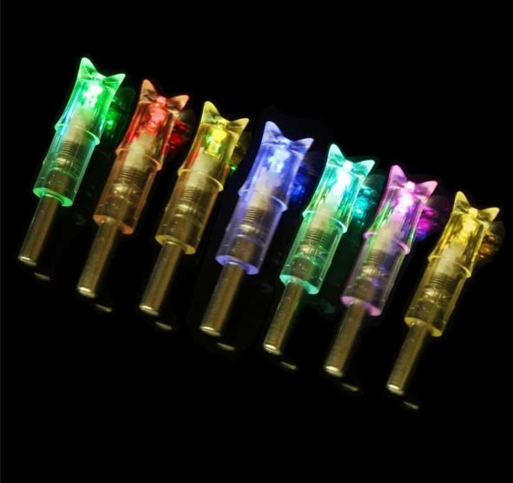 Nock uri luminoase cu led pentru sageti arc sageata nockuri arbaleta