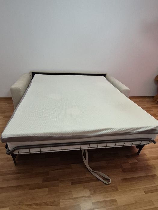 Topper saltea Kring Luxury h8 cm, spumă memory, 160x200 cm