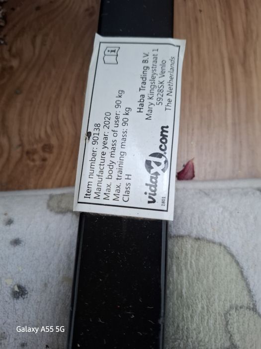 Set banca reglabila piept cu suport pentru haltere l