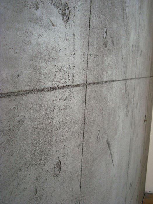 Модная отделка для стен эффект бетонной опалубки OIKOS