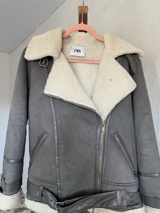 Дубленка  ZARA 42-44-46
