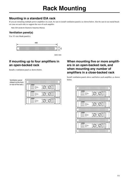 Крайно стъпало Yamaha  P3500s