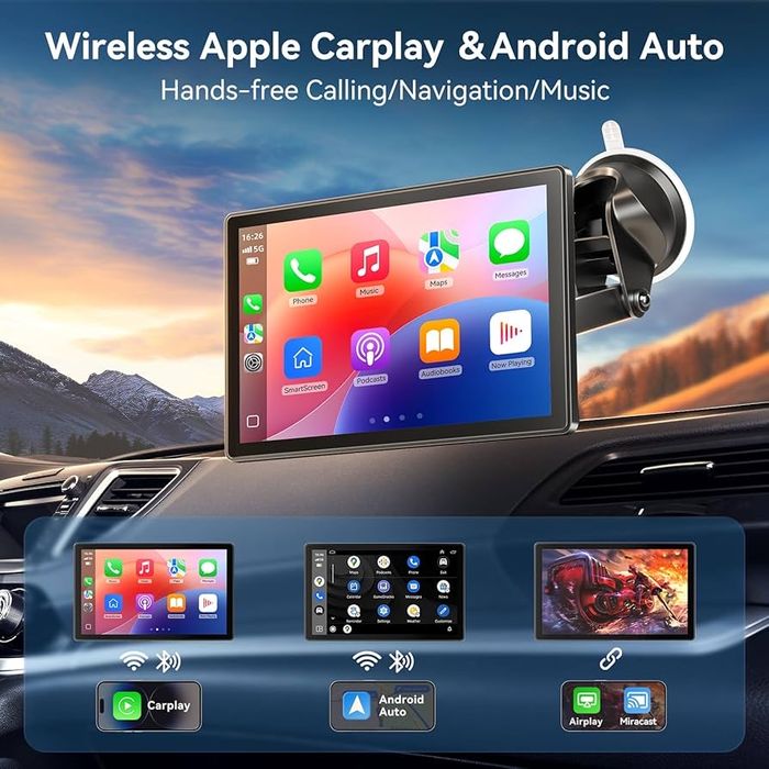 Vibefit A301 мултимедия 9 инча  CarPlay & Android Auto