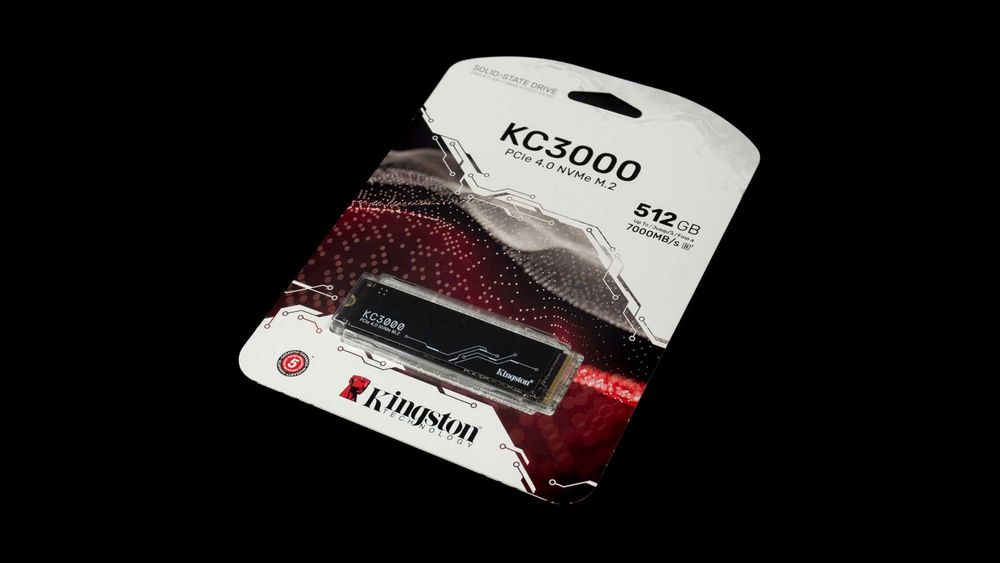 SSD накопитель 512 GB Kingston KC3000, M.2, PCIe 4.0