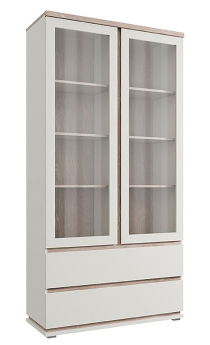 Шкаф-витрина напольный