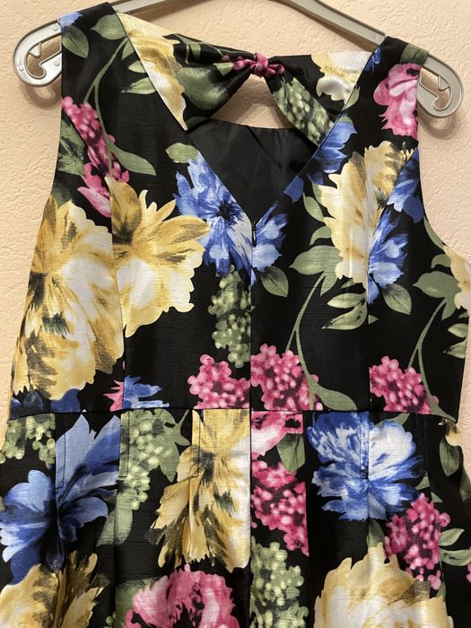 Вечернее, коктейльное платье, из тафты, Англия