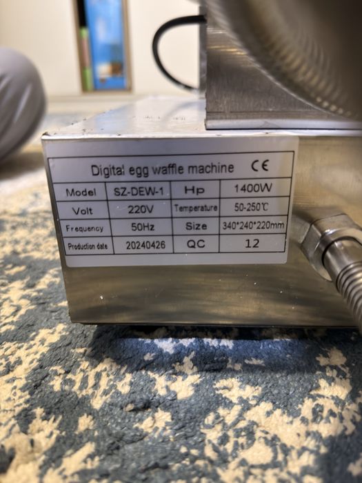 Вафельница Bubble Waffle (HongKong Waffle) aparat