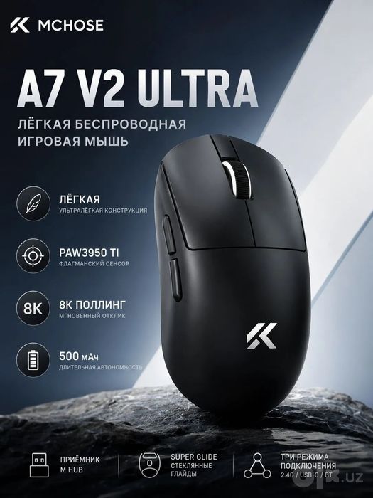 New Mouse Mchose A7 V2 ULTRA Wireless