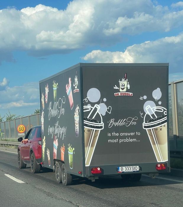 Rulota comerciala , food truck