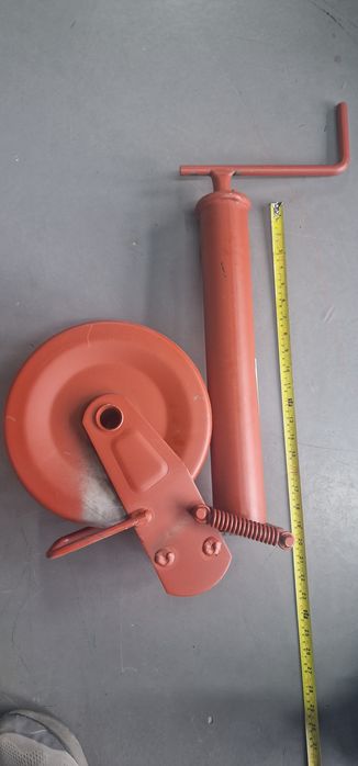 Roata sprijin metalica rabatabila reglabila remorca vidanja mig îngrăș