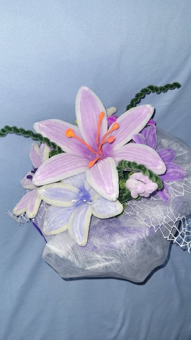 Buchet de flori handmade