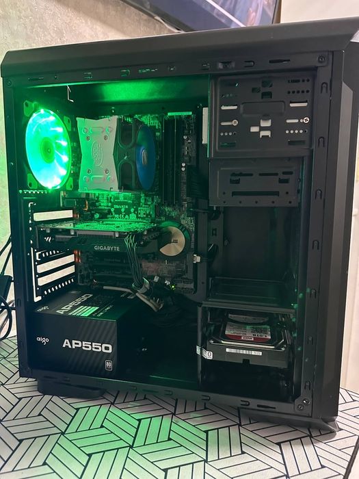 Компьютер Intel I5 6600, GTX 1650 4GB, 16 ГБ ОЗУ, HDD 1TB , SSD 120 GB
