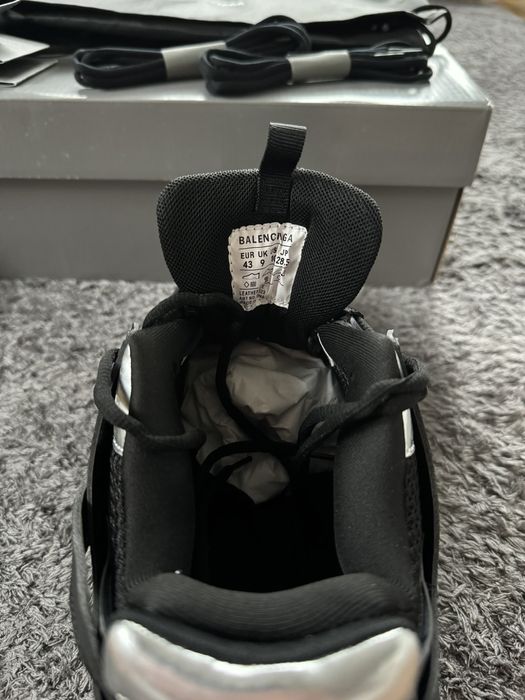 Balenciaga Track Black Silver