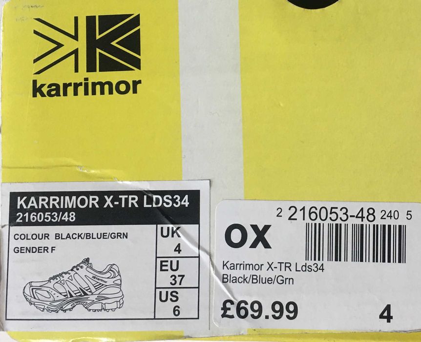 Дамски маратонки за планинско бягане- Каримор - 37 номер